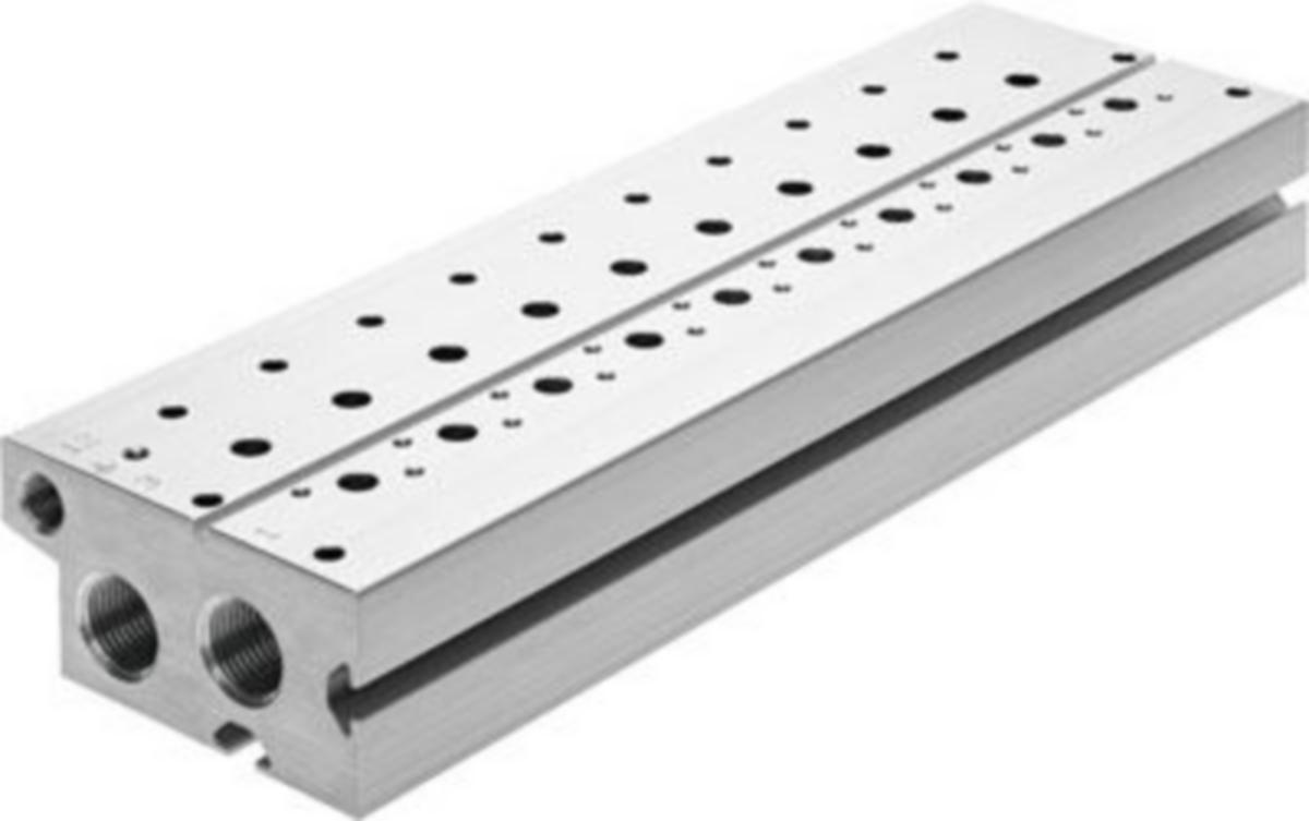 Ryhmäasennuslevy Festo VUVS-venttiileille - RYHMÄ AS.LEVY 8026279 FESTO VABM-B10-25E-G12-2-P3