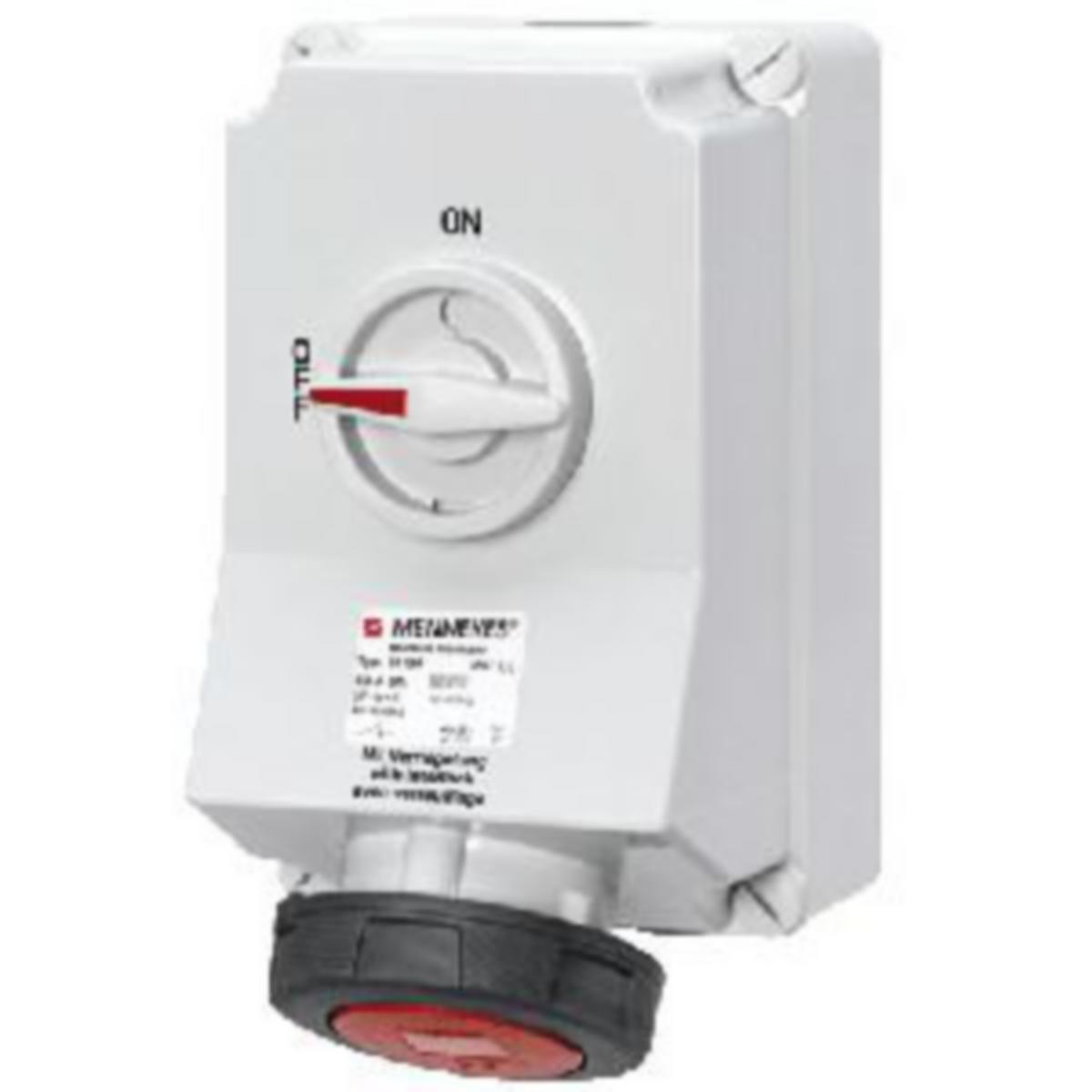 Voimapistorasia Mennekes DUO - VOIMAPISTORASIA DUO 63A 5P 6H 400V IP67 KYTKIN