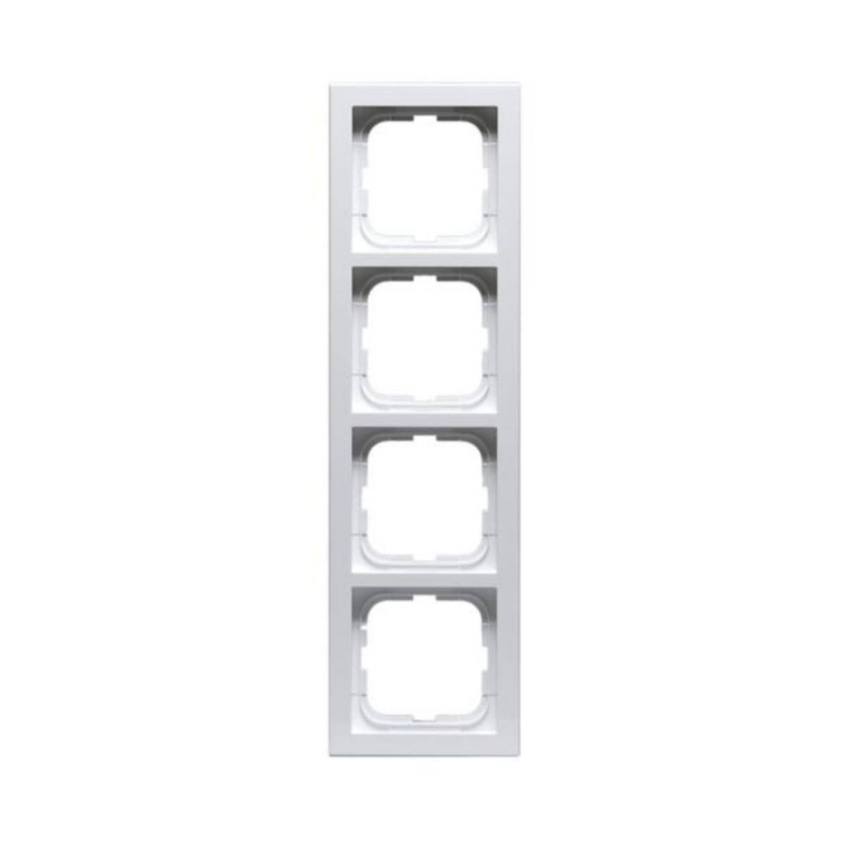Peitelevy ABB Impressivo valkoinen - PEITELEVY IMPRESSIVO 4OS/IP21/85MM VAL