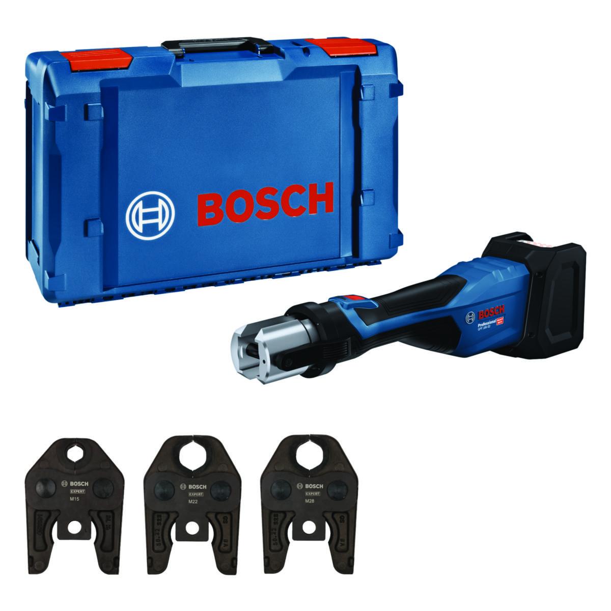 Akkupuristustyökalu Bosch Gpt 18V-32 XL-BOXX SOLO M15/22/28 32 kN - PURISTUSTYÖKALU BOSCH GPT 18V-32 M15 M22 M28 XL-B