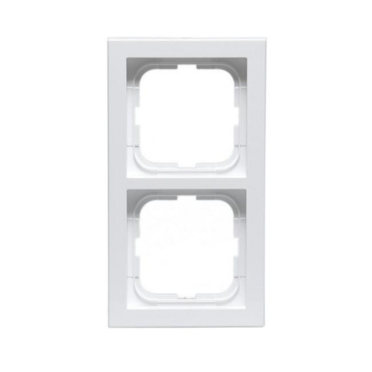 Peitelevy ABB Impressivo valkoinen - PEITELEVY IMPRESSIVO 2OS/IP21/85MM VAL