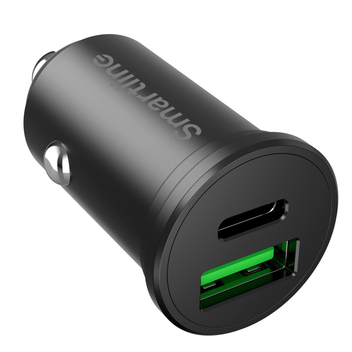 Autolaturi USB-C, PD + USB-A, QC - AUTOLATURI USB-C PD3.0 45W-QC3 PD3.0 45W USB-C + USB-A QC30W