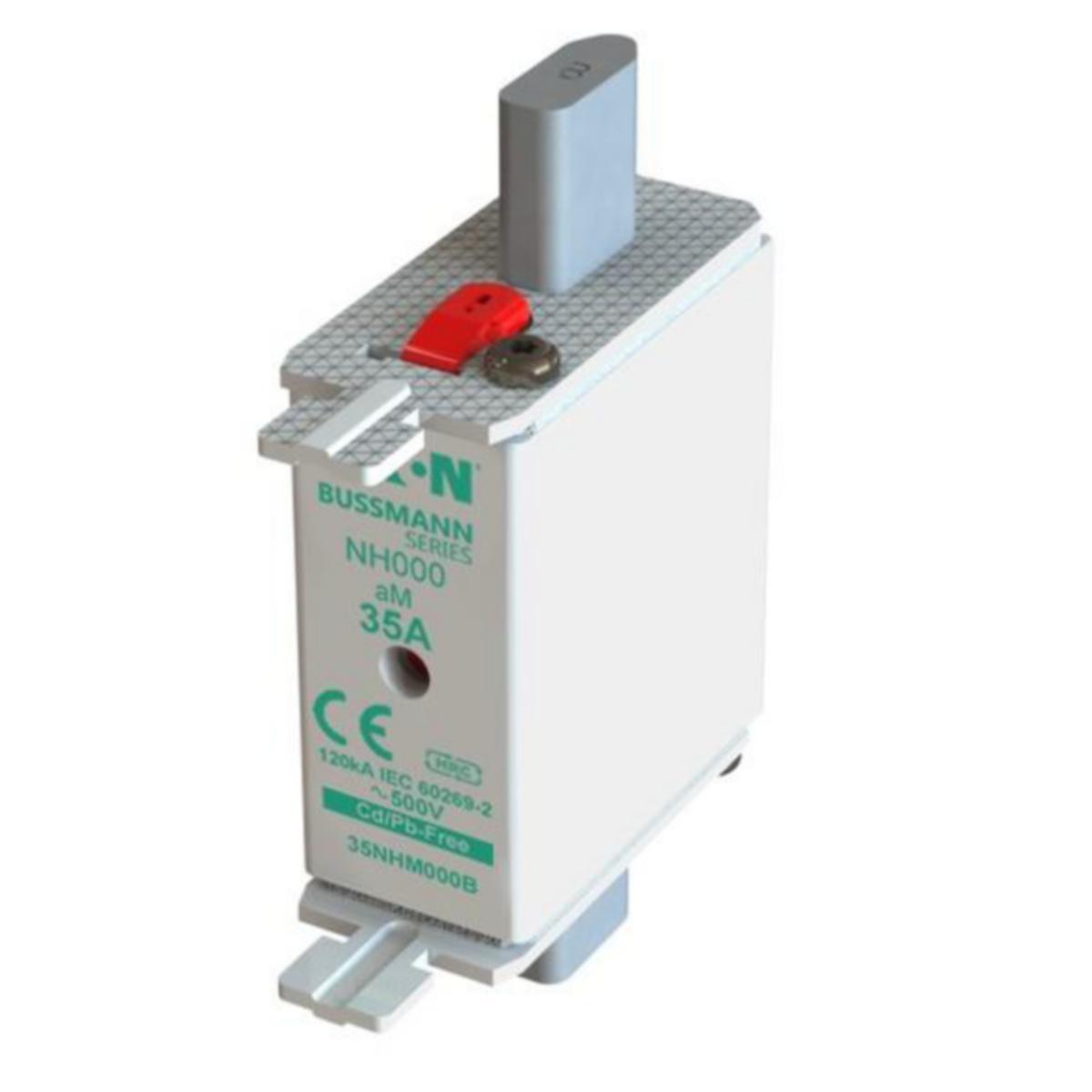 Kahvasulake Bussmann - KAHVASULAKE BUSSMANN 35NHM000B 35A 500V AM KOKO 000