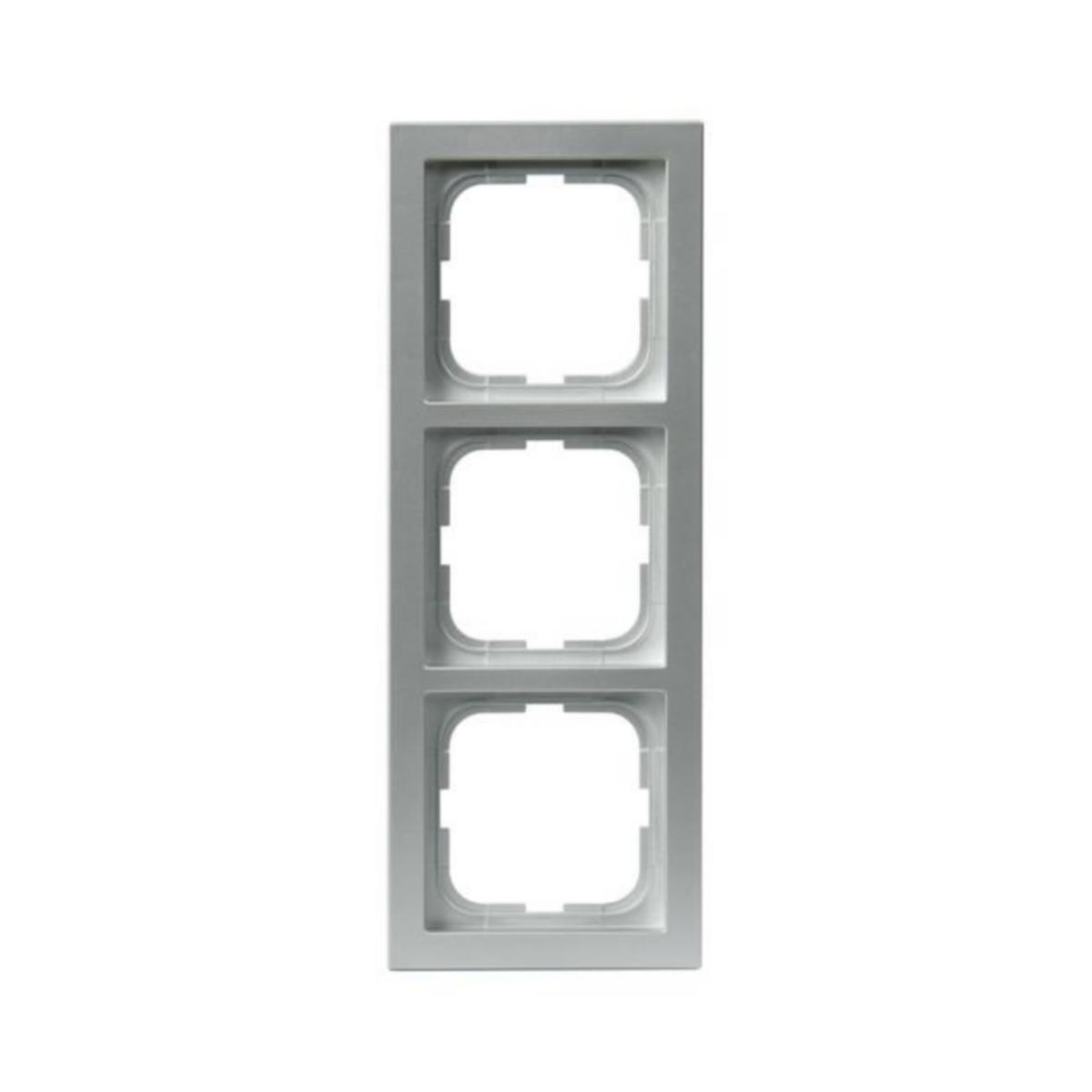 Peitelevy ABB Impressivo alumiini - PEITELEVY IMPRESSIVO 3OS/IP21/85MM ALU