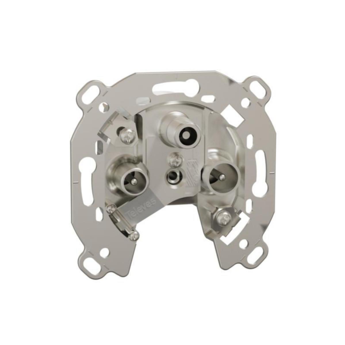 Antennirasia Schneider Electric Exxact kuluttajapakkaus - Kuluttajapakkaus (DIY) - TELERASIA EXXACT ANTENNIRASIA R/TV/SAT 1 KPL