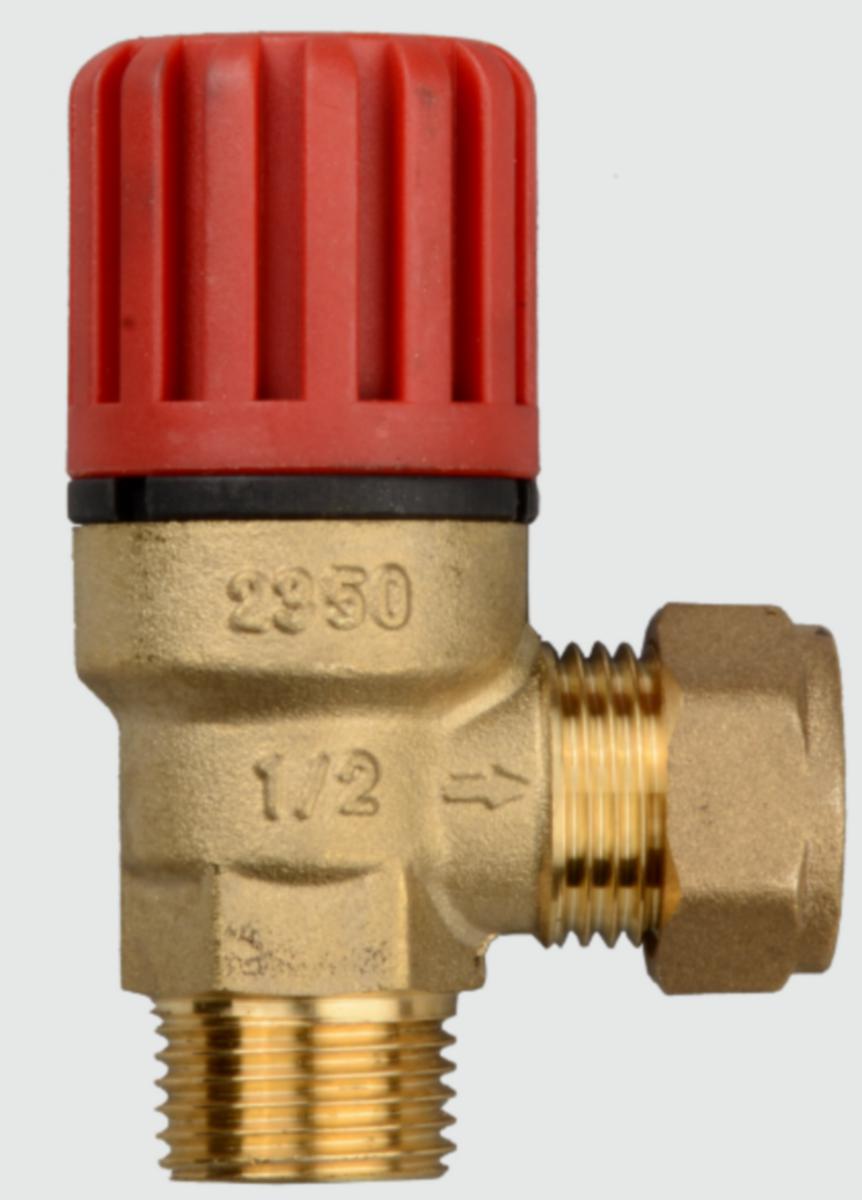Varoventtiili a-collection AVI 1895-S 1/2" - VAROVENTTIILI G1/2"x15mm 2,0bar/-10°C-+120°C