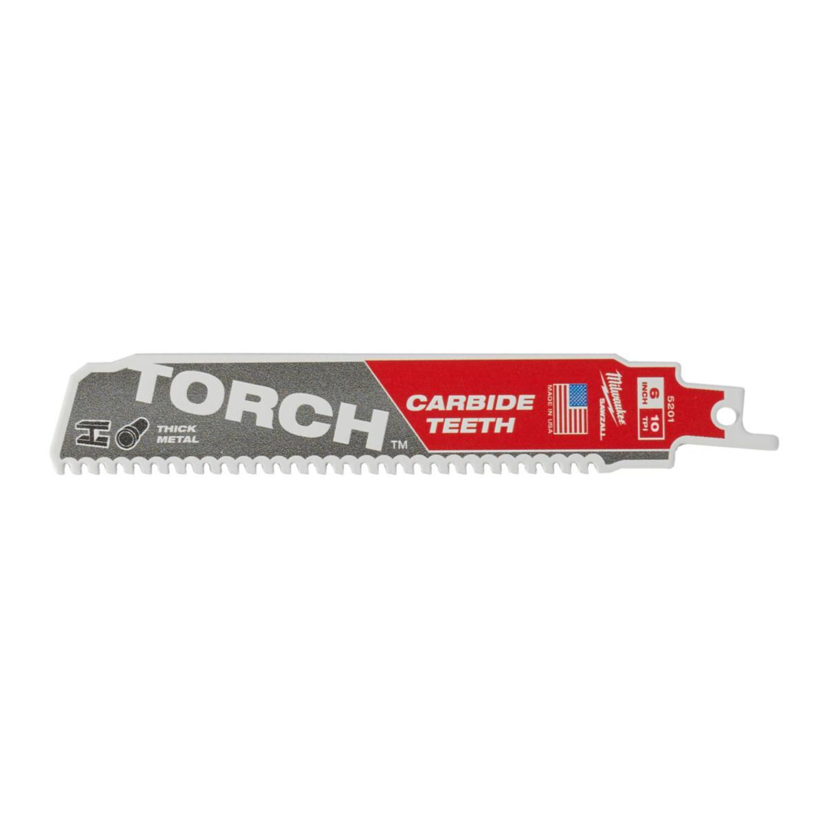 Puukkosahanterä Milwaukee Heavy Duty Torch™ karbidi -metalli - PUUKKOSAHANTERÄ TO CARB 150X10 MILWAUKEE 48475251