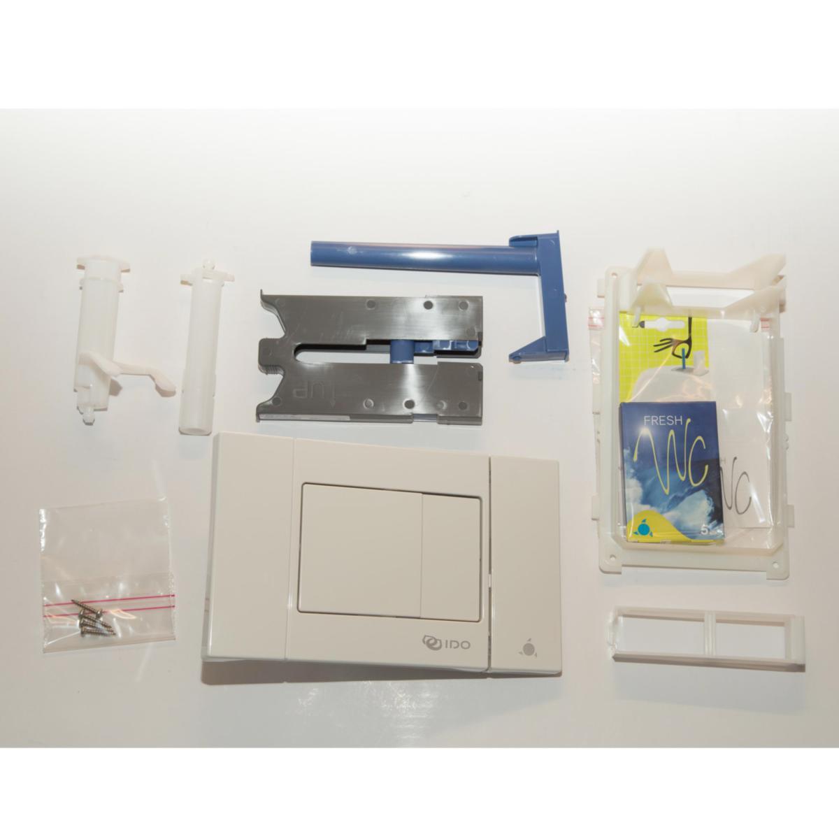 Huuhtelupainike IDO pieni - HUUHTELUPAINIKE Z6908301001 IDO PIENI, VALKOIN