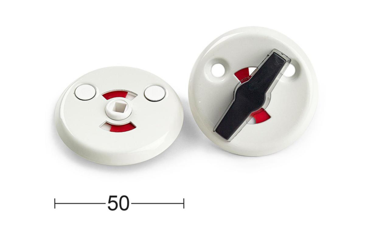 WC-oven lukitusnuppi Torino Habo - WC-VÄÄNTÖNUPPI A262 HABO TORINO VALKOINEN