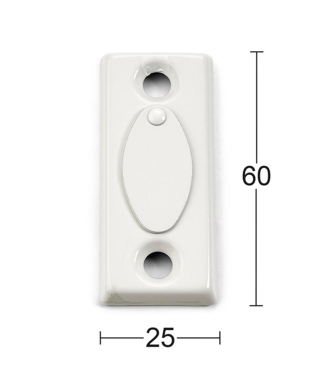 Ikkunakilpi Habo Torino - IKKUNAKILPI LÄPÄLLÄ TORINO HABO TERÄS VALKOINEN 2KPL