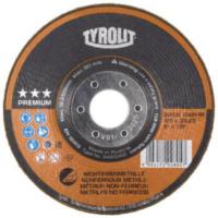 Hiomalaikka Tyrolit Premium*** Rondeller raskasmetallit, kulmahiomakoneeseen