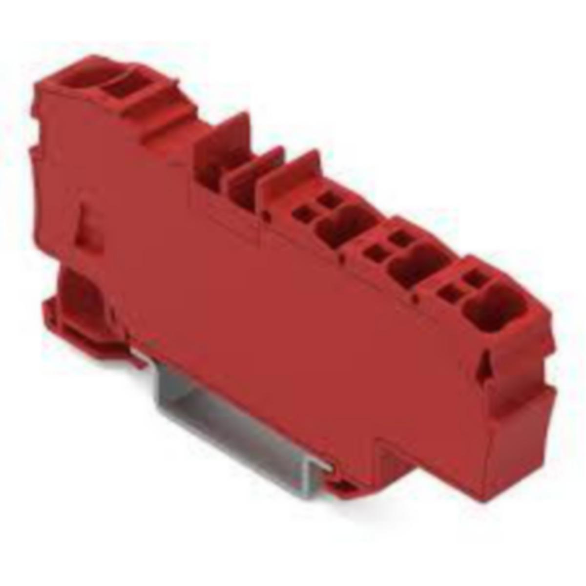 Haaroitusliitin Wago - HAAROITUSLIITIN 1X6(10)MM²/6X1.5(2,5)MM², PUN
