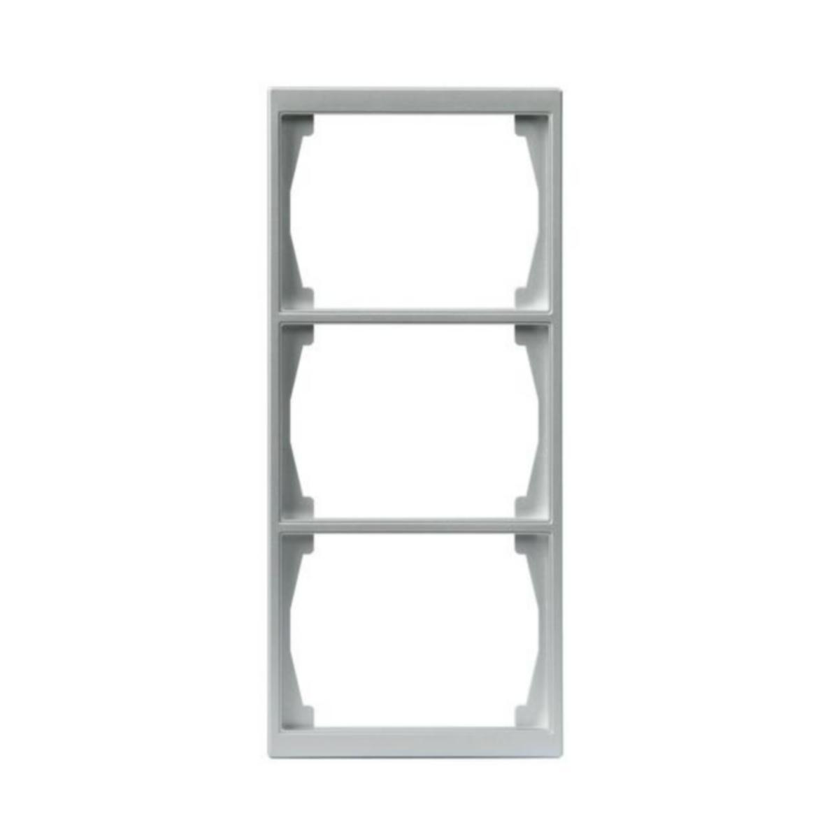 Peitelevy ABB Impressivo alumiini - PEITELEVY IMPRESSIVO 3OS/IP21/100MM ALU