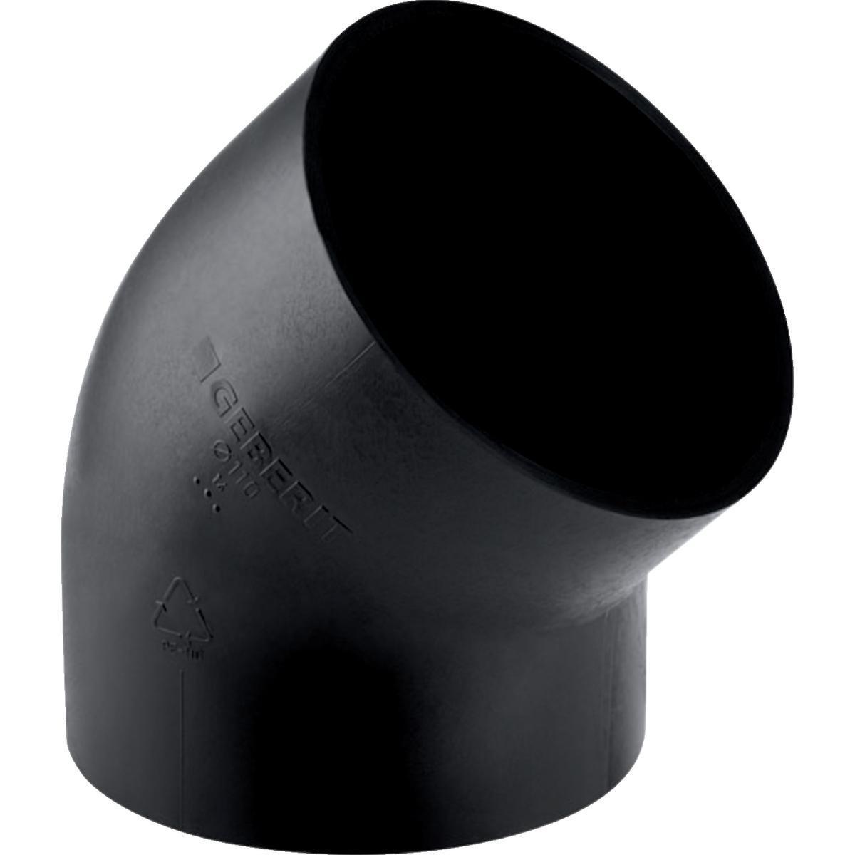 Kulmayhde Geberit PE 45° - KULMAYHDE 160X45 GEBERIT PE