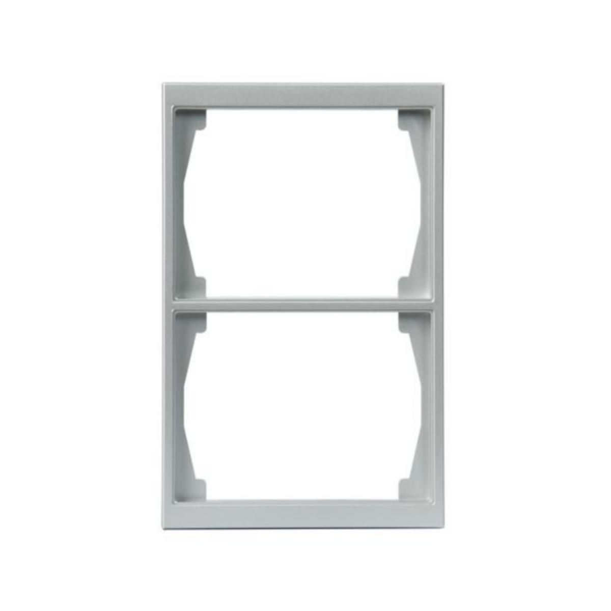 Peitelevy ABB Impressivo alumiini - PEITELEVY IMPRESSIVO 2OS/IP21/100MM ALU