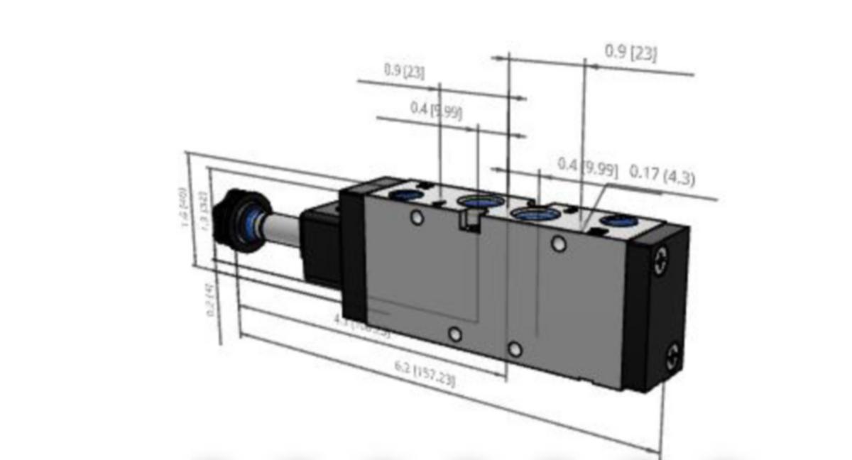 Pneumatiikkaventtiili Parker Vikig Xtreme-sarja - PNEUMATIIKKAVENTTIILI PARKER P2LBX512ESNDDN