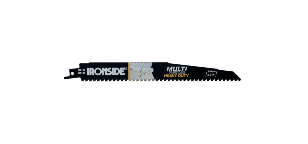 Puukkosahanterä Ironside puu/muovi - PUUKKOSAHANT DEM 228X 25 25 IRONSIDE 202193