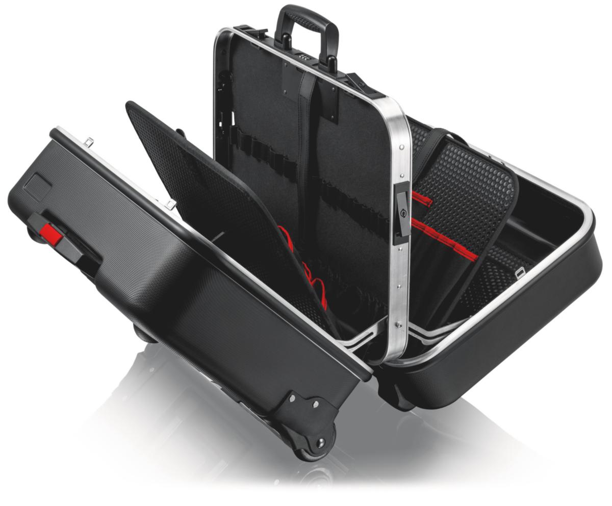 Työkalulaukku Knipex Big Twin Move - TYÖKALULAUKKU "BIG TWIN MOVE" KNIPEX PYÖRILLÄ. VETOKAHVA