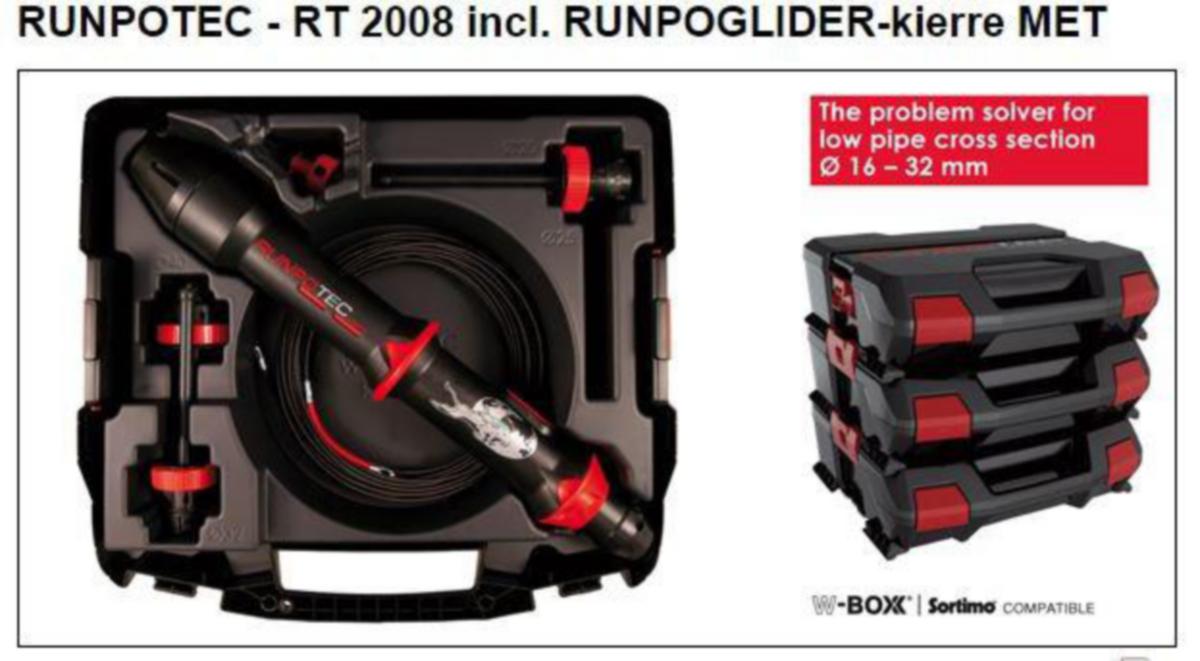 Kaapelinvetolaite Runpotec - KAAPELINVETOLAITE RUNPOTEC RT 2008 INCL.RUNPOGLIDER SPIRA