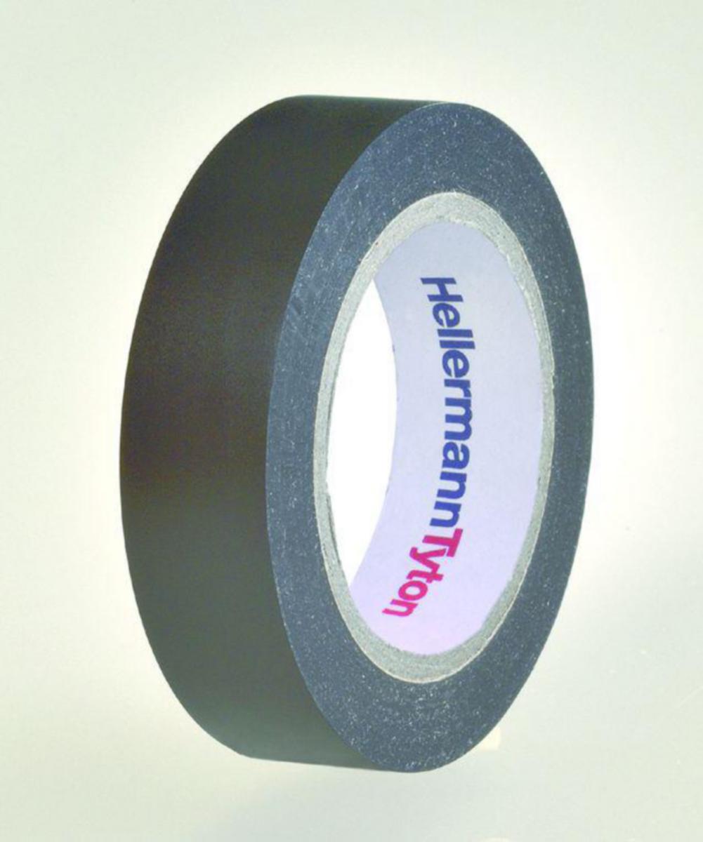 Sähköteippi vinyyli HellermannTyton HelaTape Flex 15 15 mm - SÄHKÖTEIPPI VINYYLI HELLERMANN HTAPE-FLEX15-15mm x10m MUS