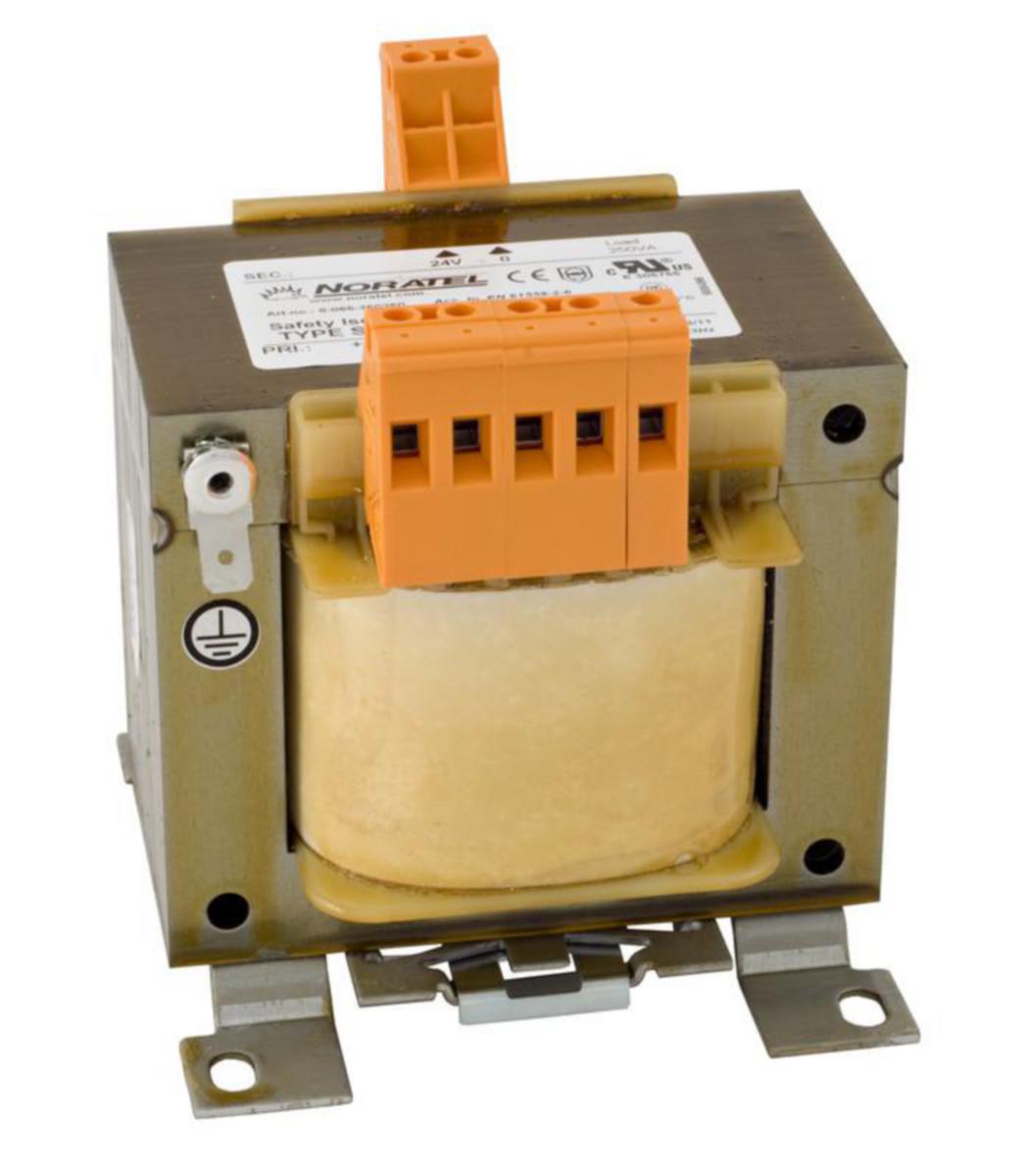 Suojaerotus-/ohjausjännitemuuntaja Noratel IP00 – UL-hyväksytty SUL - SUOJAEROTUSMUUNTAJA NORATEL SUL192E-460230 2500VA
