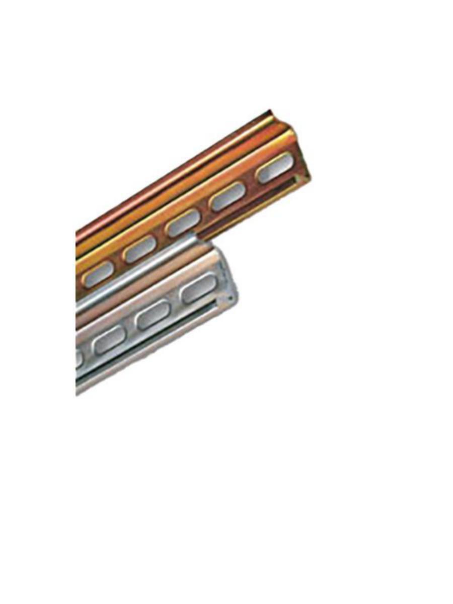 Asennuskisko Profilati - DIN-KISKO PROFILATI TS35/CF6SZ SINK 2m 35x15 REIJ.