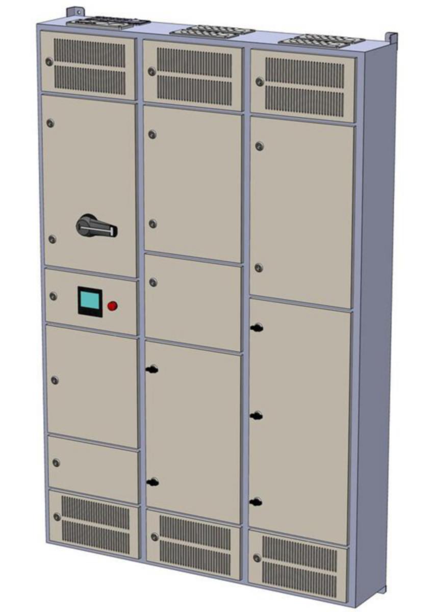 Latausasemakeskus UTU Ahma LK, lähdöt 32A (VVSK) - LATAUSASEMAKESKUS AHMA LK25324VX (160A/200A/250A)
