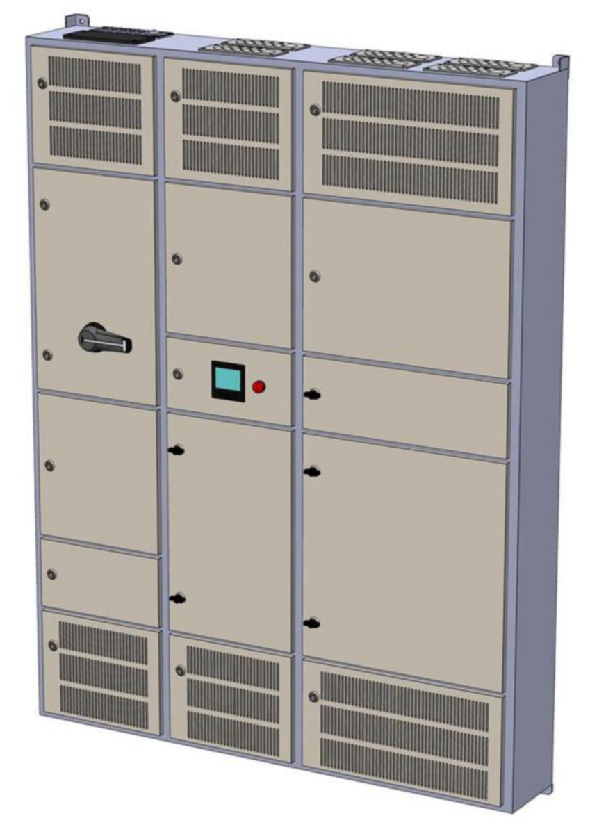 Latausasemakeskus UTU Ahma LK, lähdöt 32A (VVSK) - LATAUSASEMAKESKUS AHMA LK40330VX (250A / 315A / 400A)