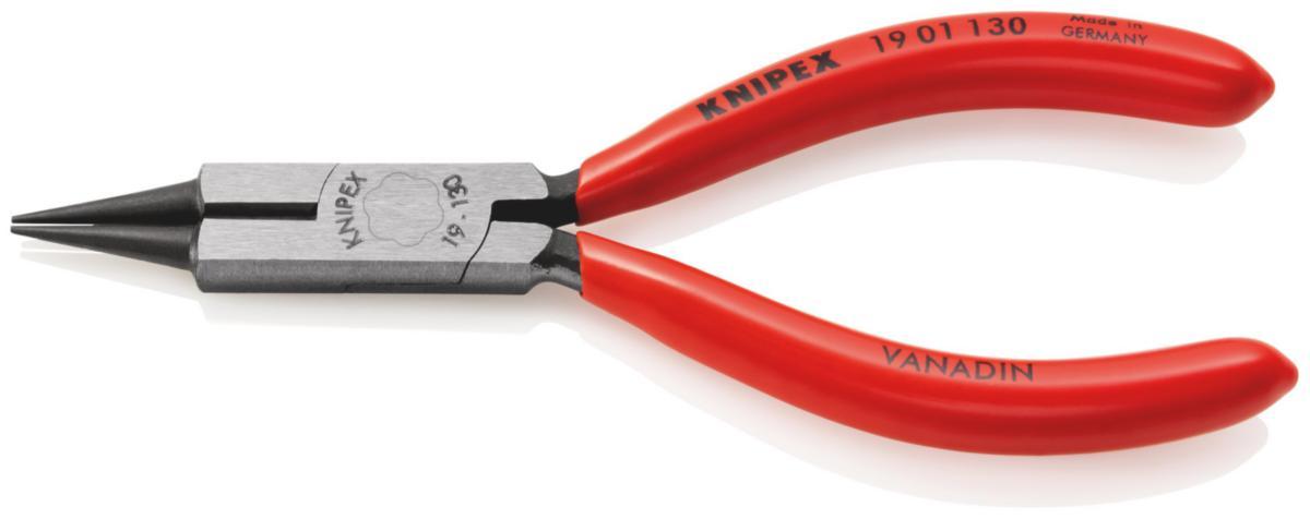 Pyöröpihdit Knipex 1901 130 - KÄRKIPIHDIT KATKAISULLA 130MM KNIPEX PYÖREÄT. SILEÄT KÄRJET