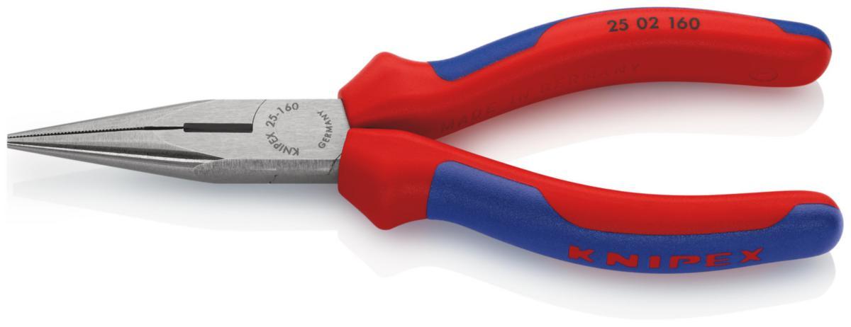 Kärkipihdit Knipex 2502 160 - KÄRKIPIHDIT 160MM LEIKKURILLA KNIPEX2-KOMP.KAHVA PUOLIPYÖREÄ