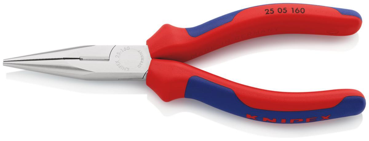 Kärkipihdit Knipex 2505 160 - KÄRKIPIHDIT 160MM LEIKKURILLA KNIPEX SUORA PUOLIPYÖREÄ KARH