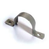 Metallikiinnike Morite yhdelle johdolle 2-ruuvia teräs