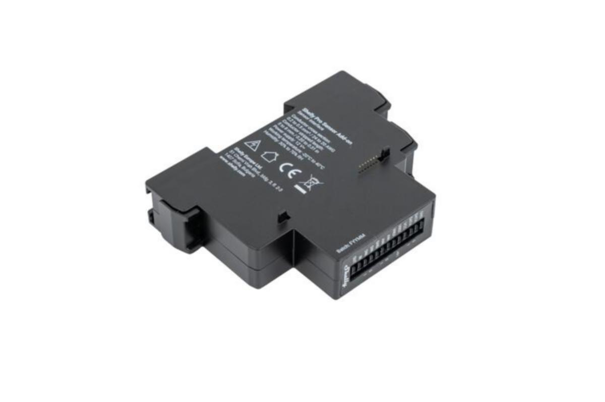 DIN-kiskolisävaruste Shelly PRO Sensor Add-on - VÄYLÄLIITYNTÄYKSIKKÖ SHELLY SHELLY PRO SENSOR ADD-ON