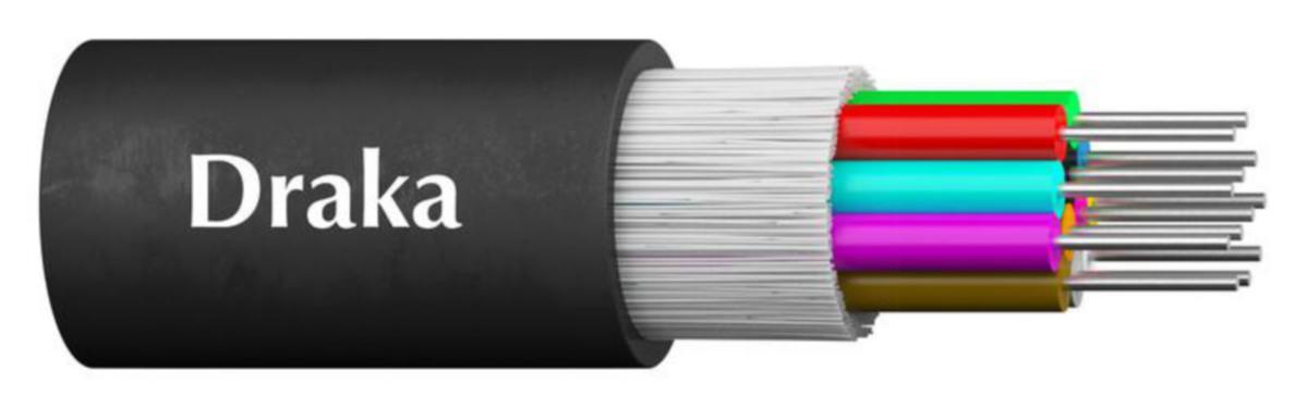 Valokuitukaapeli Draka Afumex C-PRo pienikuituinen OS2 sisä/ulko CCA - VALOKUITUKAAP SISÄ/ULKO AFUMEX FTMSU-HF C-PRO 8XBB C-S1D1A1