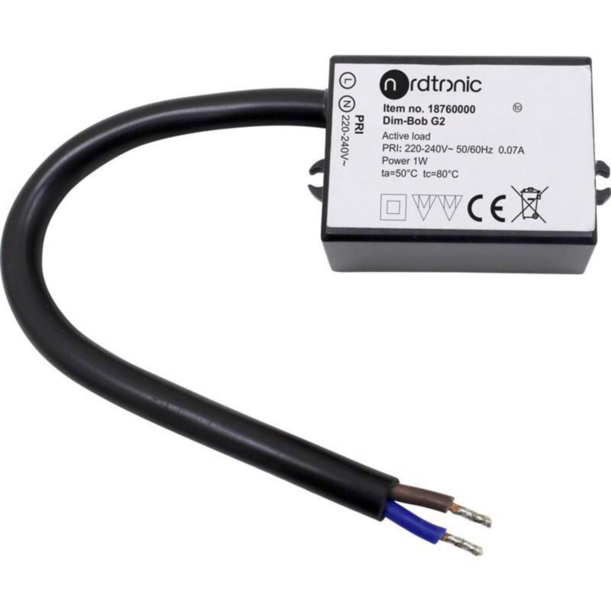 Kondensaattori Nordtronic Accessories - KONDENSAATTORI NORDTRONIC DIM-BOB 220-240 VAC - 1W