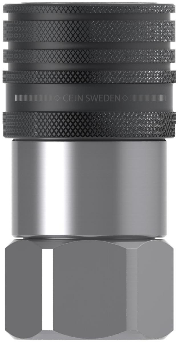 Hydrauliikkaliitin Cejn Flat Face sarja 665 DN16 teräs - RUNKO 5/8" G3/4" FLAT-FACE400BAR CEJN 106651201