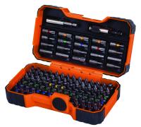 Ruuvauskärkisarja Bahco 59/S100BC 1/4" ura-/PH-/PX-/kuusio-/TORX® Tamper -ruuveille - 100 osaa