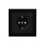 Pistorasia ABB Impressivo maadoitettu 1-osainen peitelevyllä