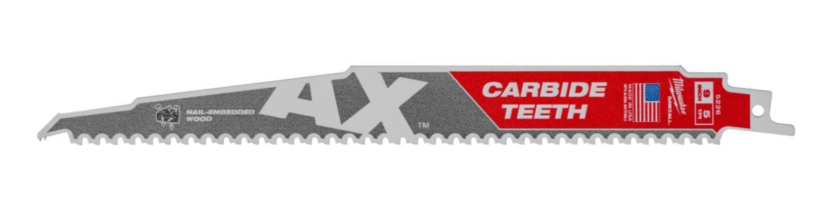 Puukkosahanterä Milwaukee Heavy Duty Ax™ karbidi -naulainen puu - PUUKKOSAHANTERÄ AX CARB 230X5T MILWAUKEE 48475226