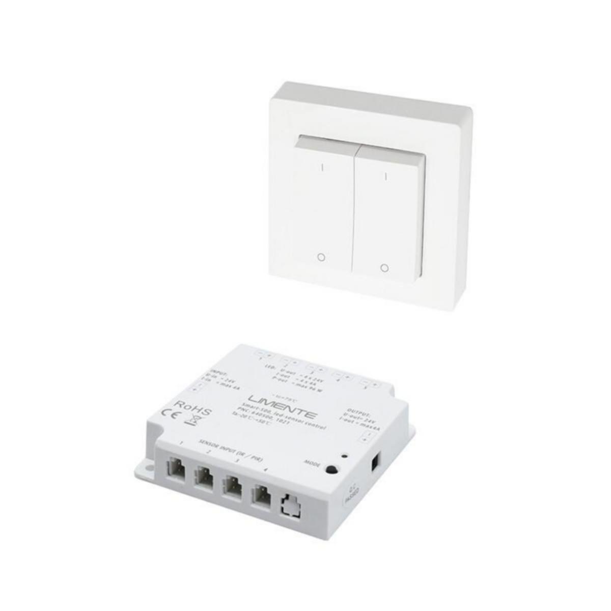 Valonsäädin Limente Smart Classic - VALONSÄÄDIN LIMENTE SMART 532 2-OS. SETTI-CL VAL