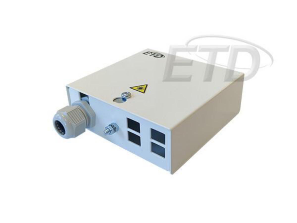 Päätekotelo ETD - PÄÄTEKOTELO ETD FTTH KPB 4, TERÄS