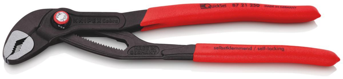 Vesipumppupihdit Knipex Cobra® QuickSet 8721 - KNIPEX COBRA® QUICKSET KNIPEX PIKASÄÄDÖLLÄ