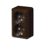 Pistorasia ABB Jussi 2-osainen IP20