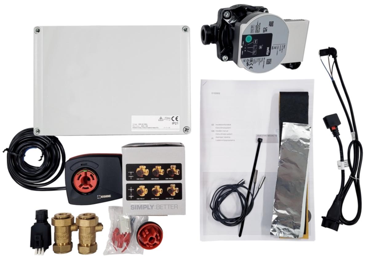 Lisälämmitinpiiri Jäspi - LISÄLÄMMITYSPIIRI VILP JÄSPI LP80 (ALLE 80M2)