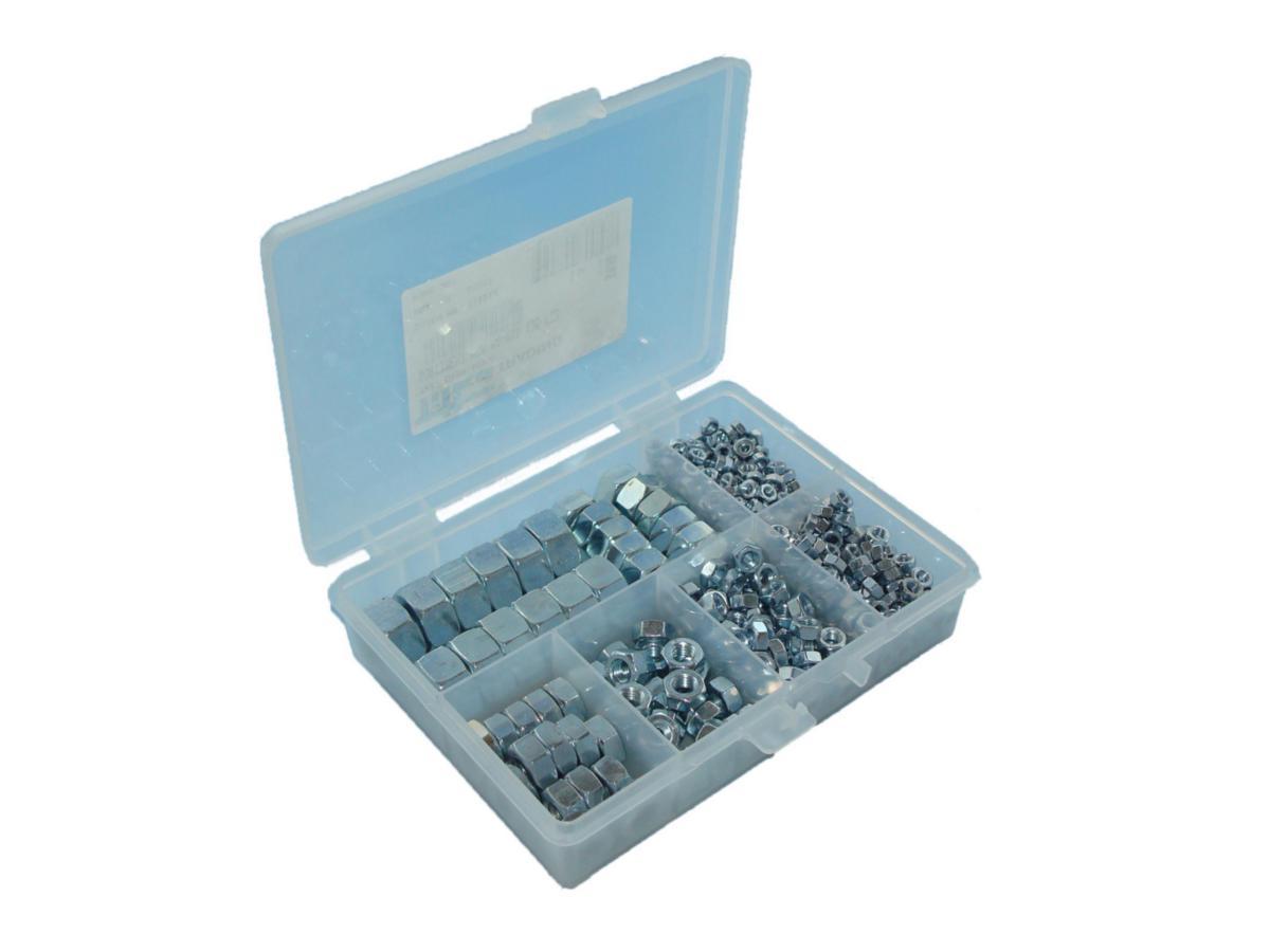 Mutterilajitelma DIN 934 - MUTTERILAJITELMA SINKITTY DIN 934 M4-M16 ZN 500KPL