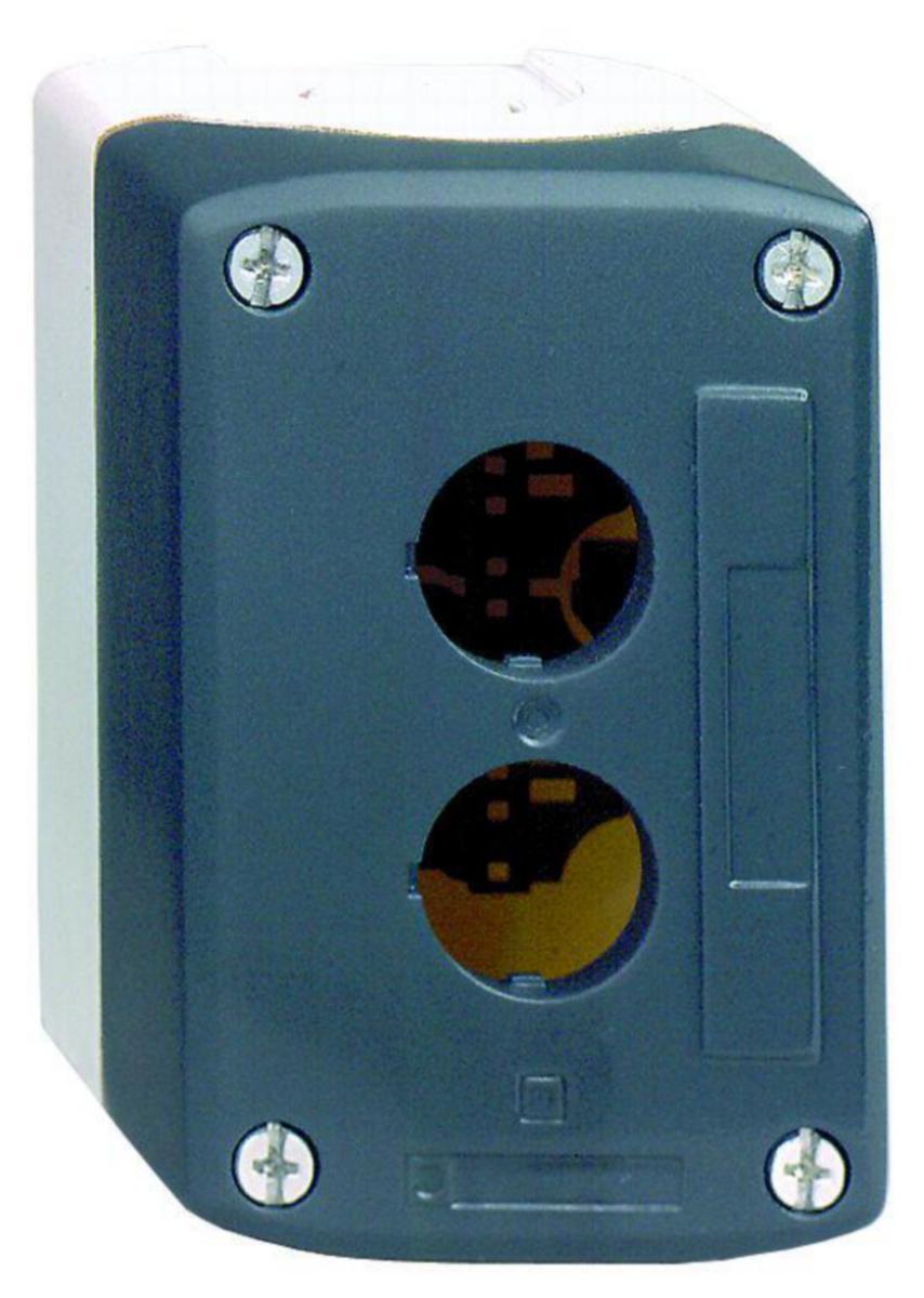 Muovikotelo tyhjä Schneider Electric Harmony - PAINIKEKOTELO HARMONY XALD02 2 AUKKOA