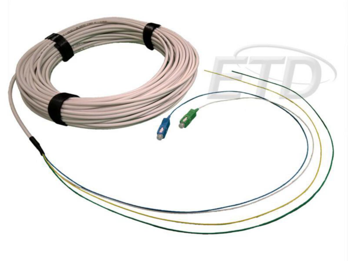 Häntäkaapeli ETD - HÄNTÄKAAPELI ETD FTMSU 4F SC/UPC+SC/APC - 5M