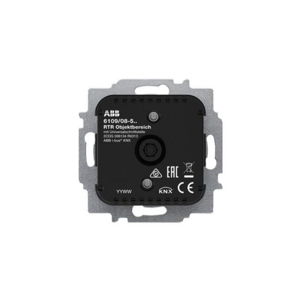 Termostaatti ABB KNX - TERMOSTAATTI KNX ABB 0/+40 5PV/2AI UO B/T