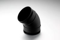 Käyrä Uponor muovia 45°, 100 - 200mm