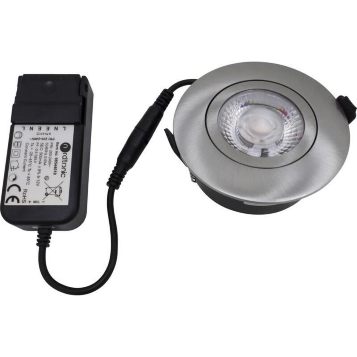 Alasvalo Nordtronic LP Flexible G2 6W - ALASVALO NORDTRONIC IP44 410LM 6W 27K BA R